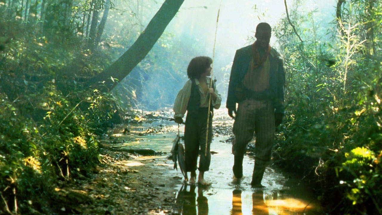 Szene aus Die Abenteuer von Huck Finn