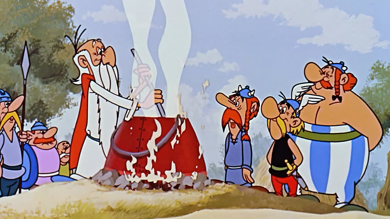 Szene aus Asterix der Gallier
