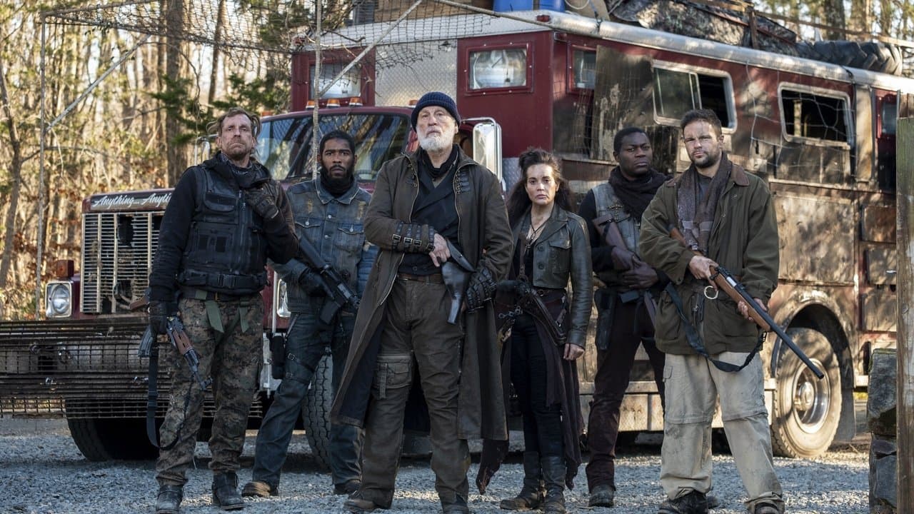 Szene aus The Survivalist