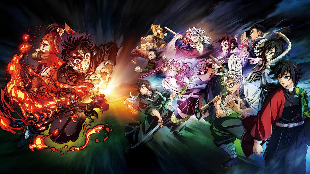 Szene aus Demon Slayer: Kimetsu no Yaiba