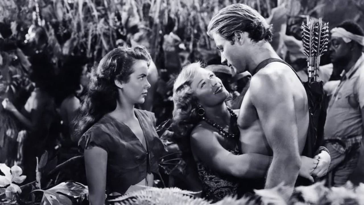 Szene aus Tarzan und das Sklavenmädchen