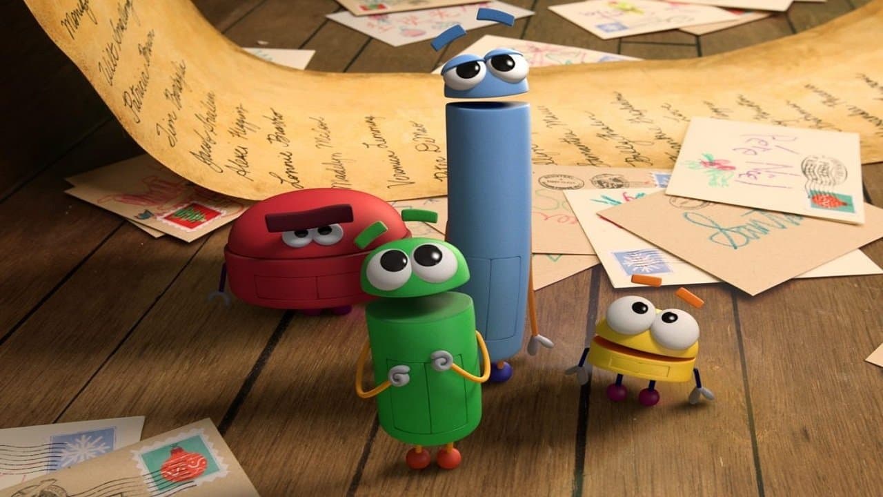 Szene aus Weihnachten mit den StoryBots