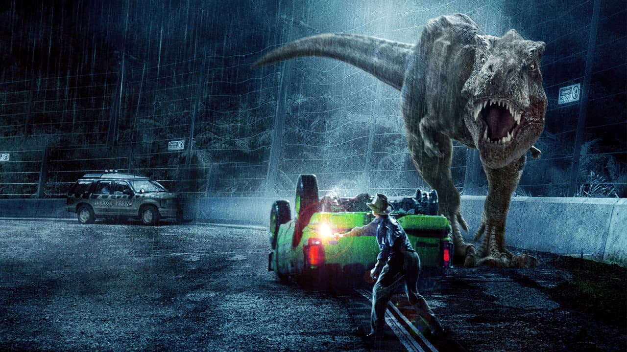 Szene aus Jurassic Park
