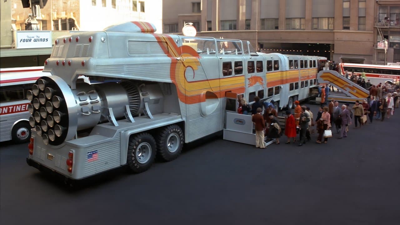 Szene aus Die haarsträubende Reise in einem verrückten Bus