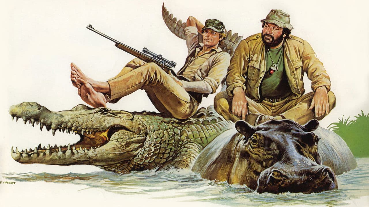Szene aus Das Krokodil und sein Nilpferd