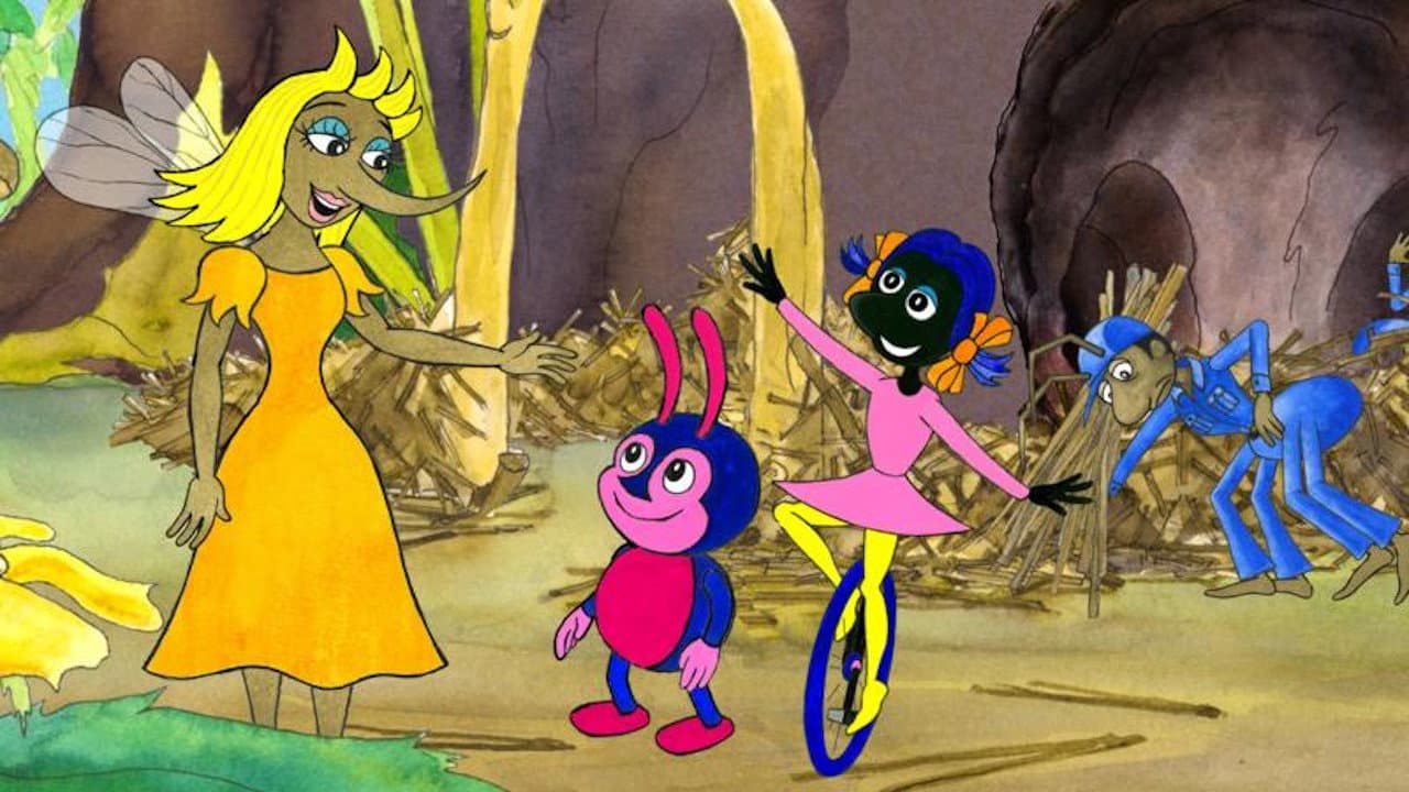 Szene aus Cykelmyggen og Minibillen