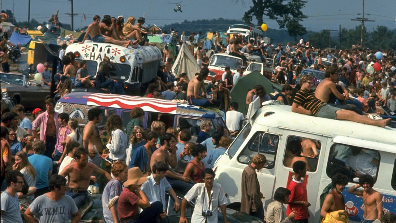 Szene aus Woodstock