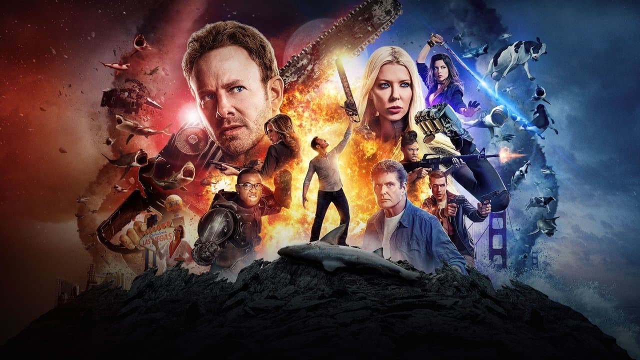 Szene aus Sharknado 4