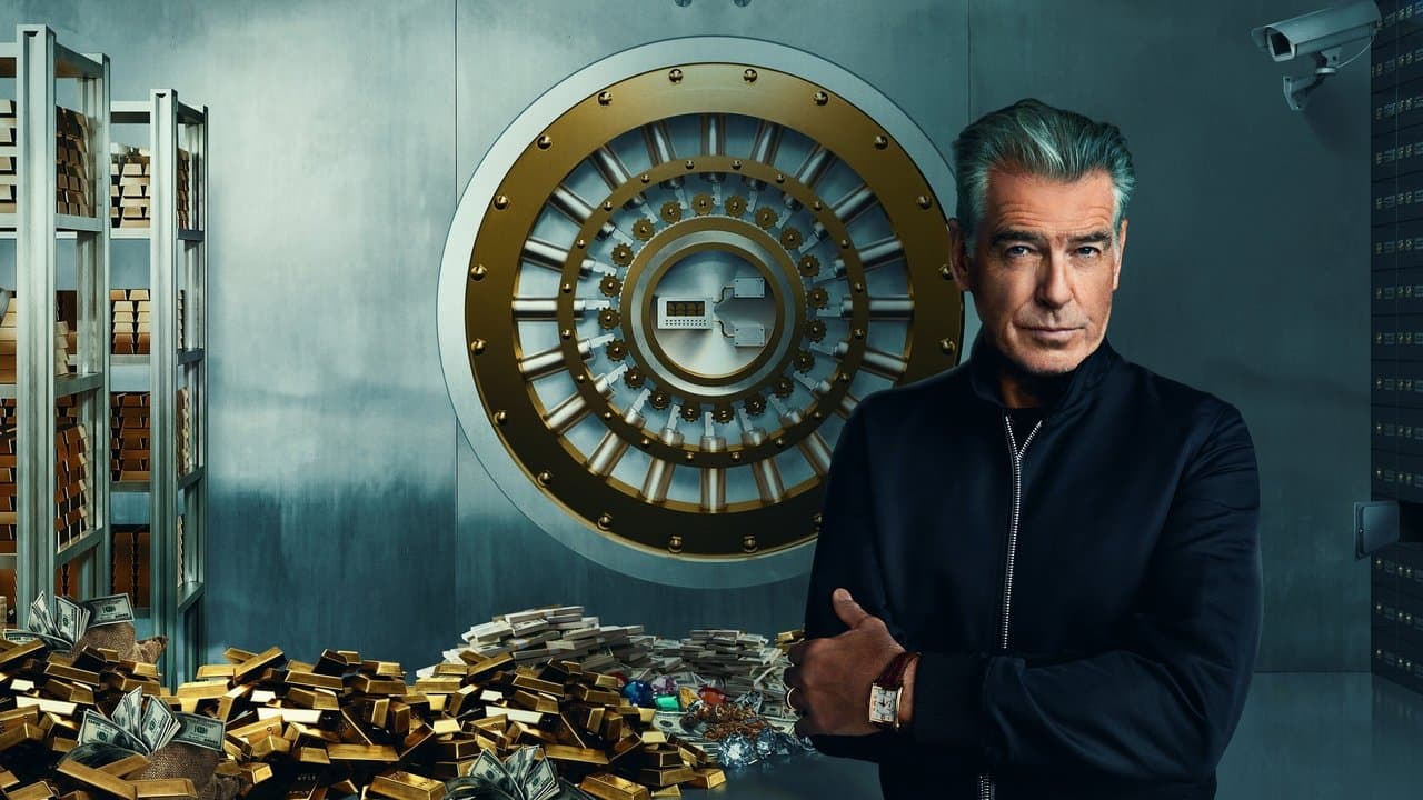 Szene aus History's Greatest Heists mit Pierce Brosnan