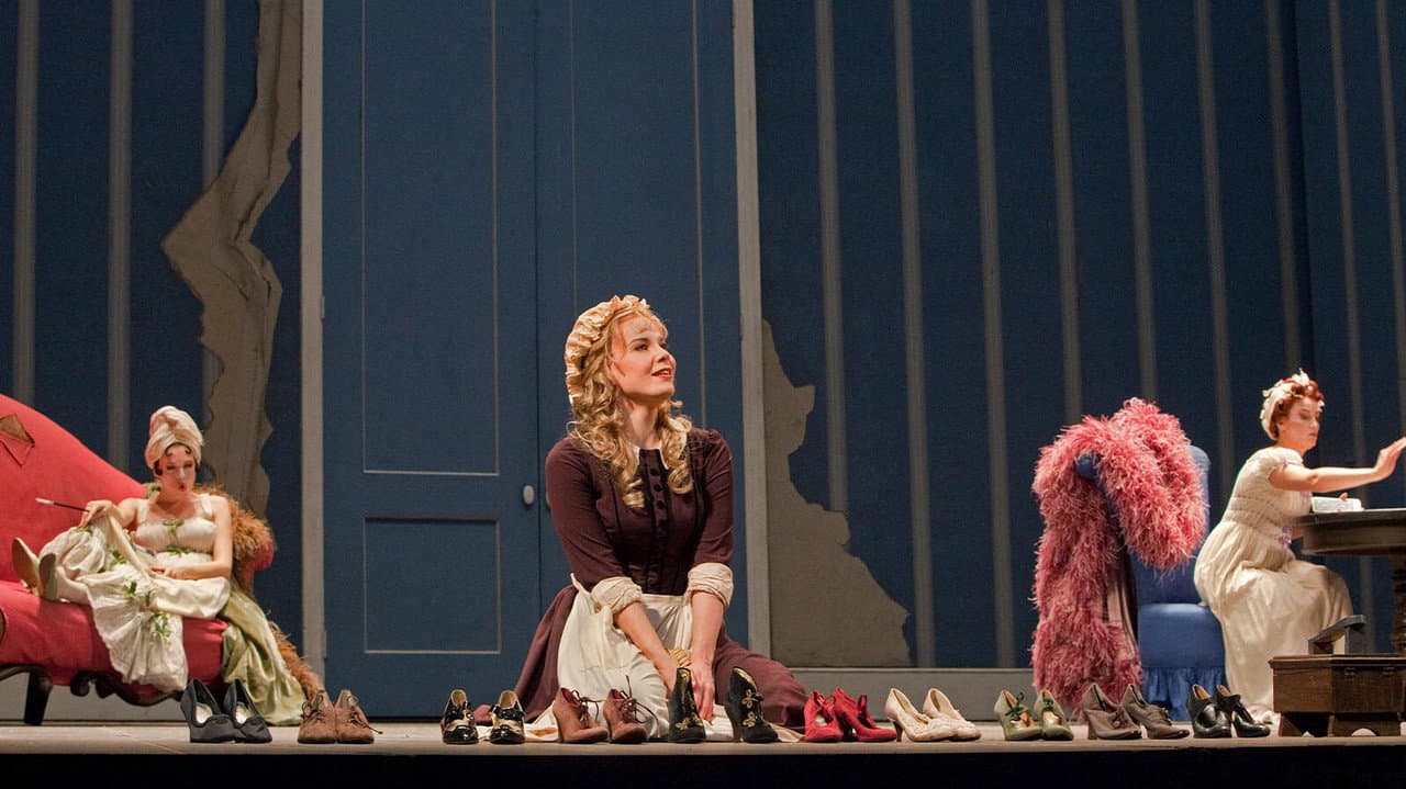 Szene aus Rossini: La Cenerentola