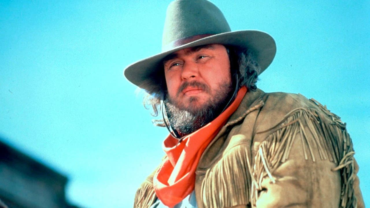 Szene aus Wagons East!