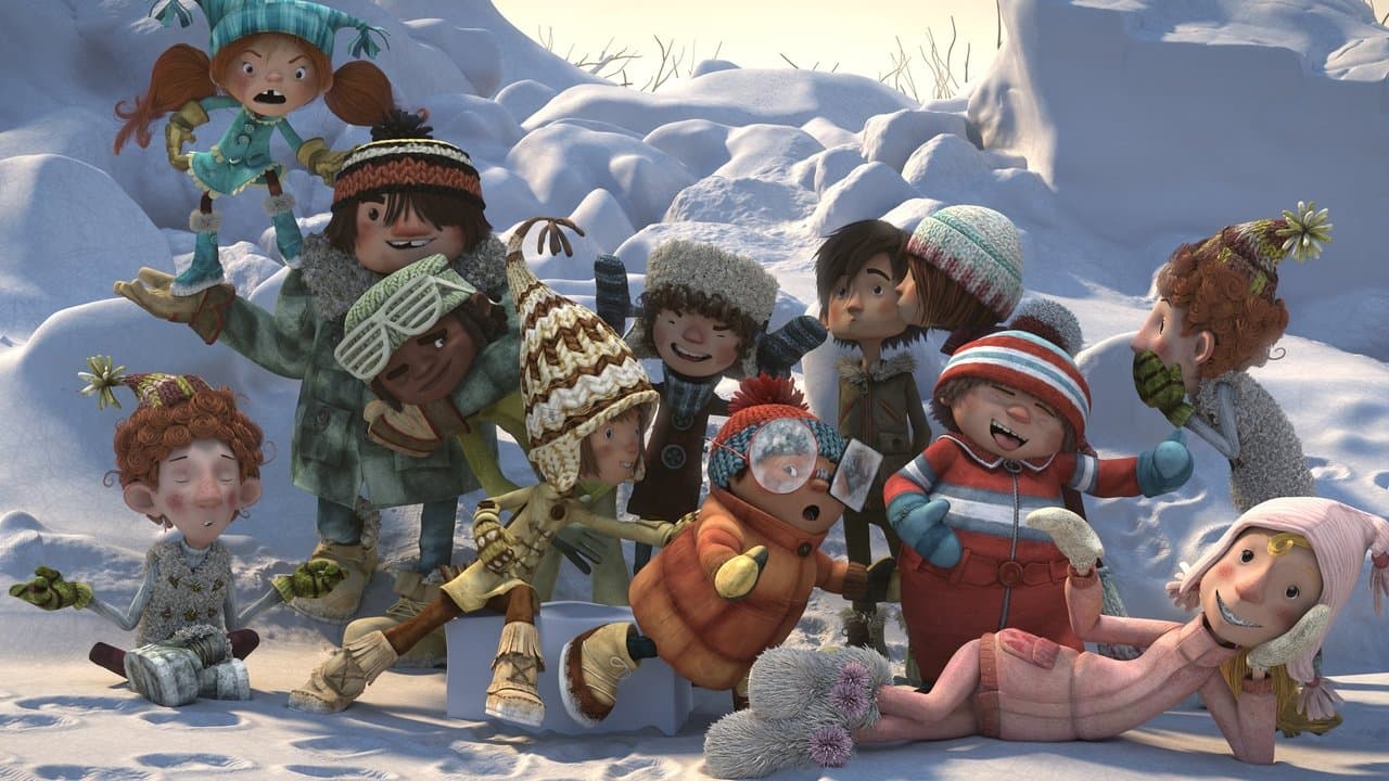 Szene aus Cleo und die Schneeballschlacht