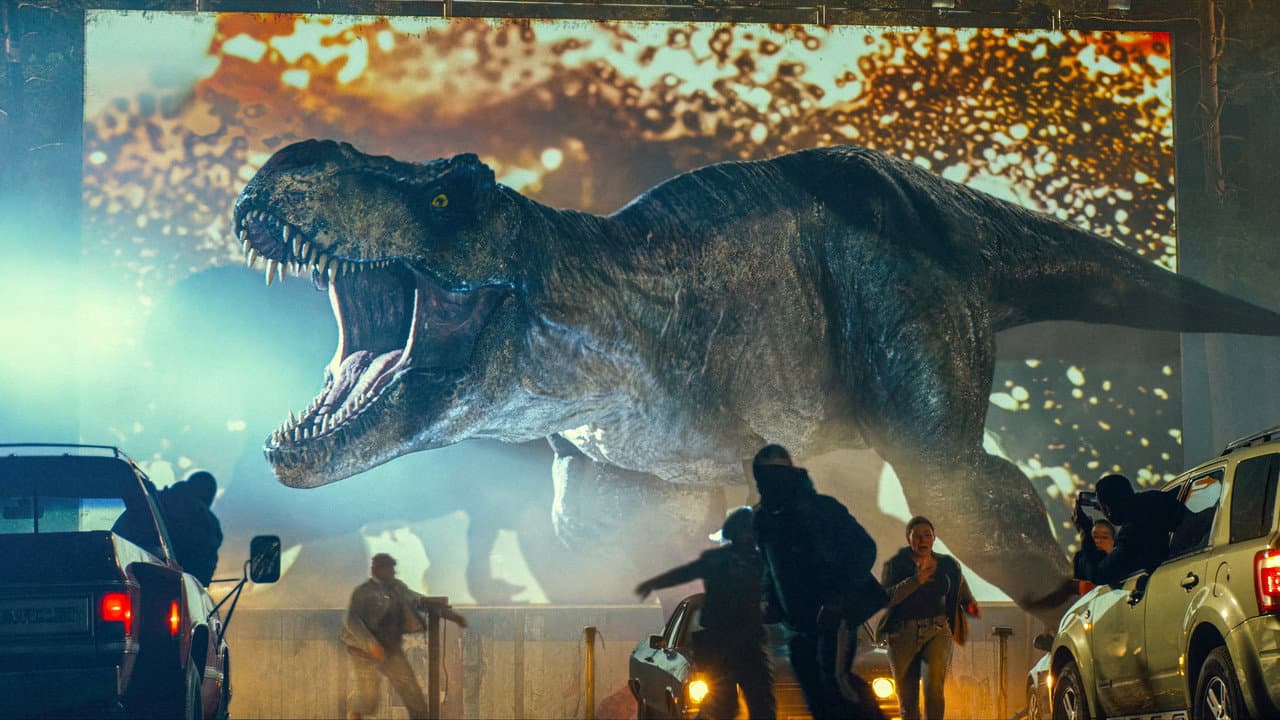 Szene aus Jurassic World - Ein neues Zeitalter