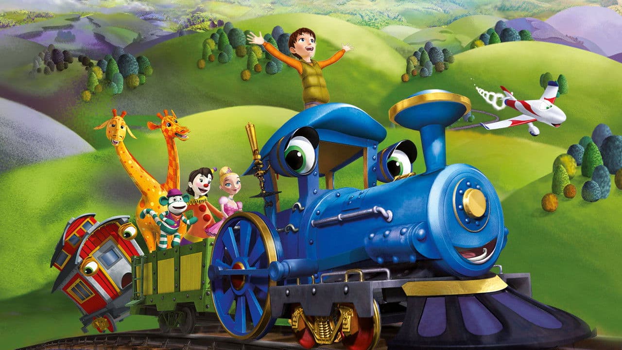 Szene aus Die kleine blaue Lokomotive