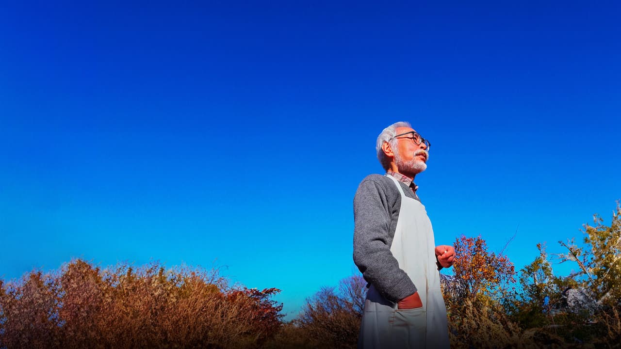Szene aus Hayao Miyazaki und der Reiher
