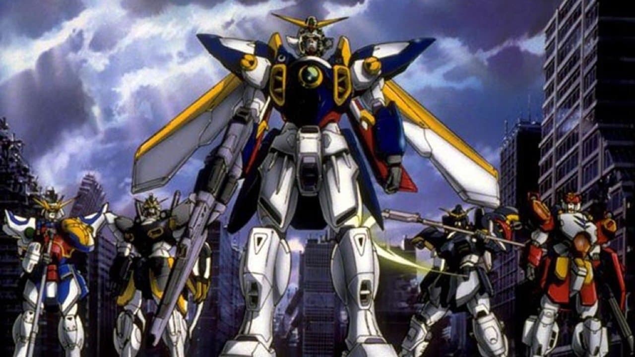 Szene aus Gundam Wing