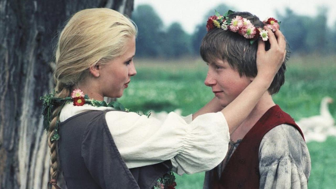 Szene aus Die Geschichte von der Gänseprinzessin und ihrem treuen Pferd Falada