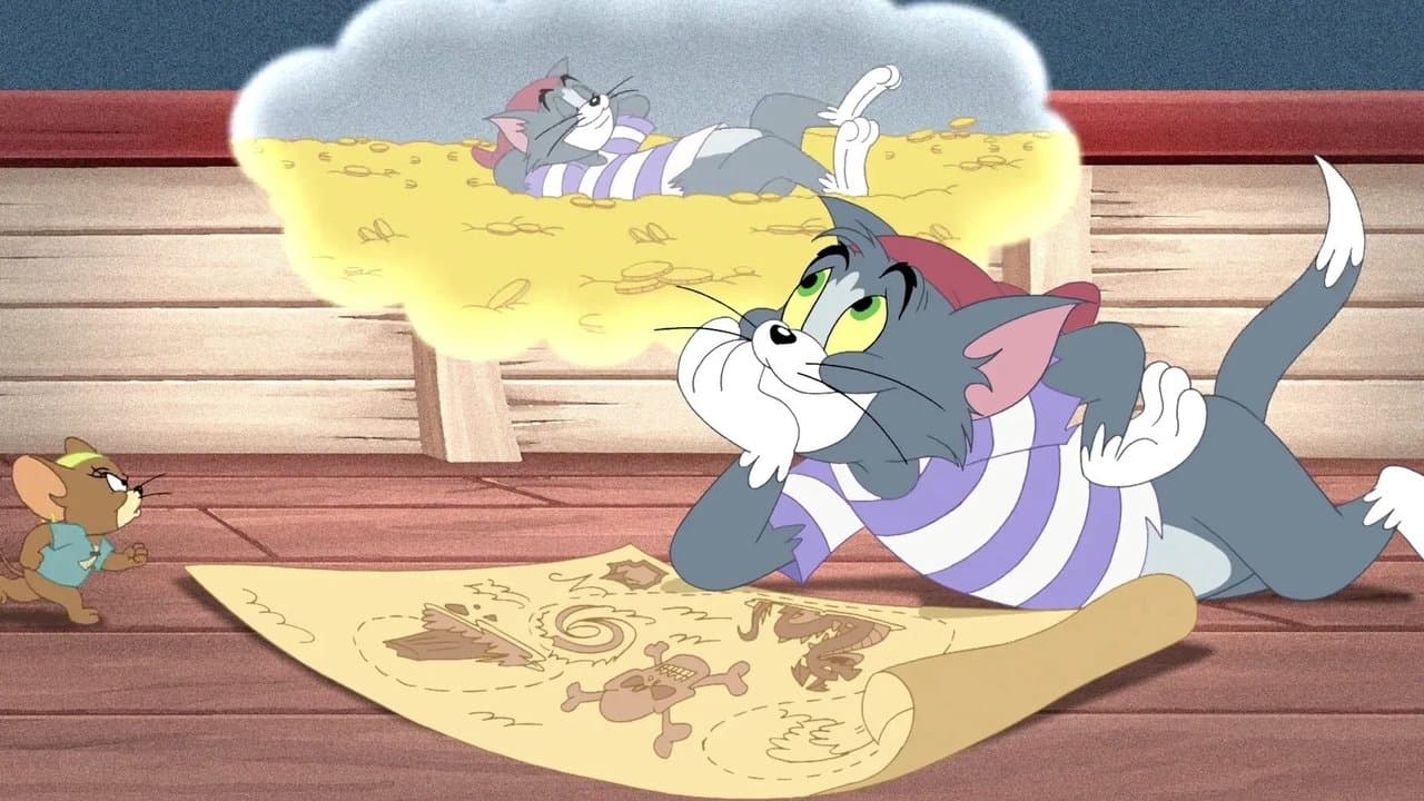 Szene aus Tom und Jerry - Piraten auf Schatzsuche