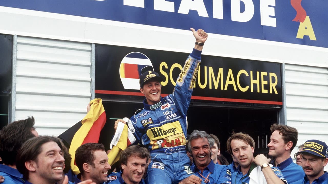 Szene aus Schumacher ’94 – Die Geburt einer Legende