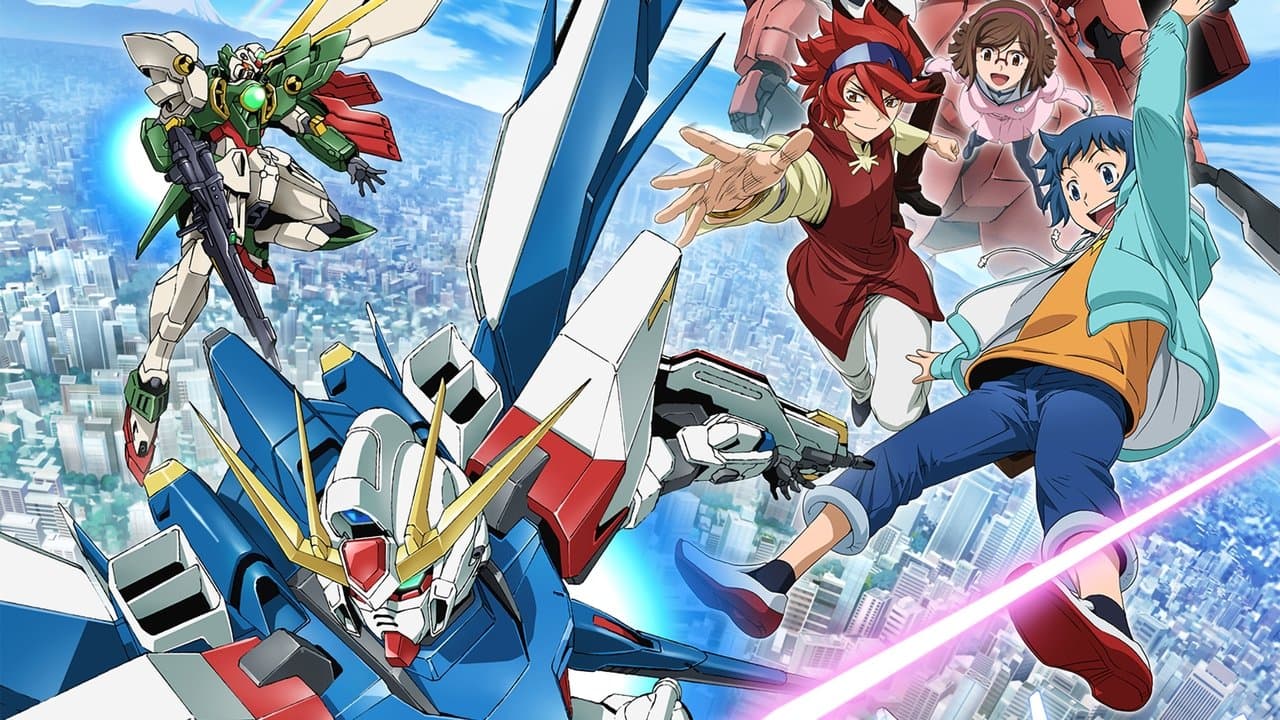 Szene aus Gundam Build Fighters