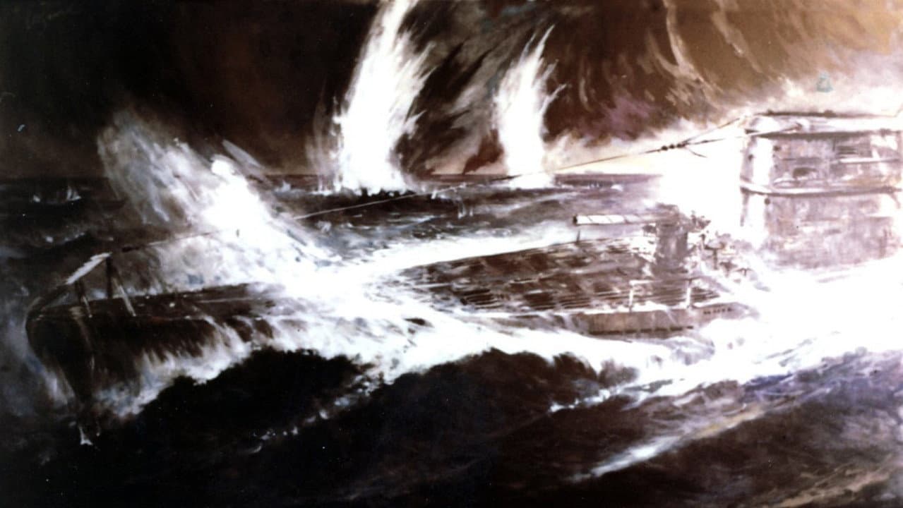 Szene aus Haie und kleine Fische