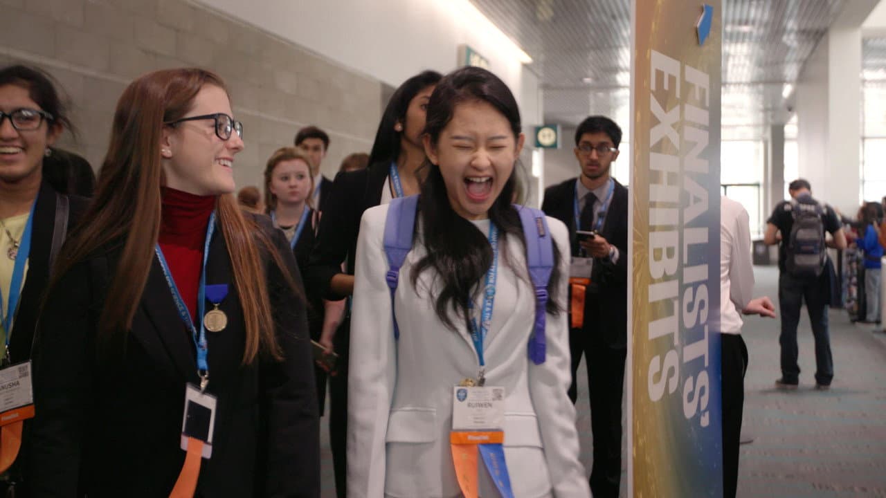 Szene aus Science Fair - Junge Genies