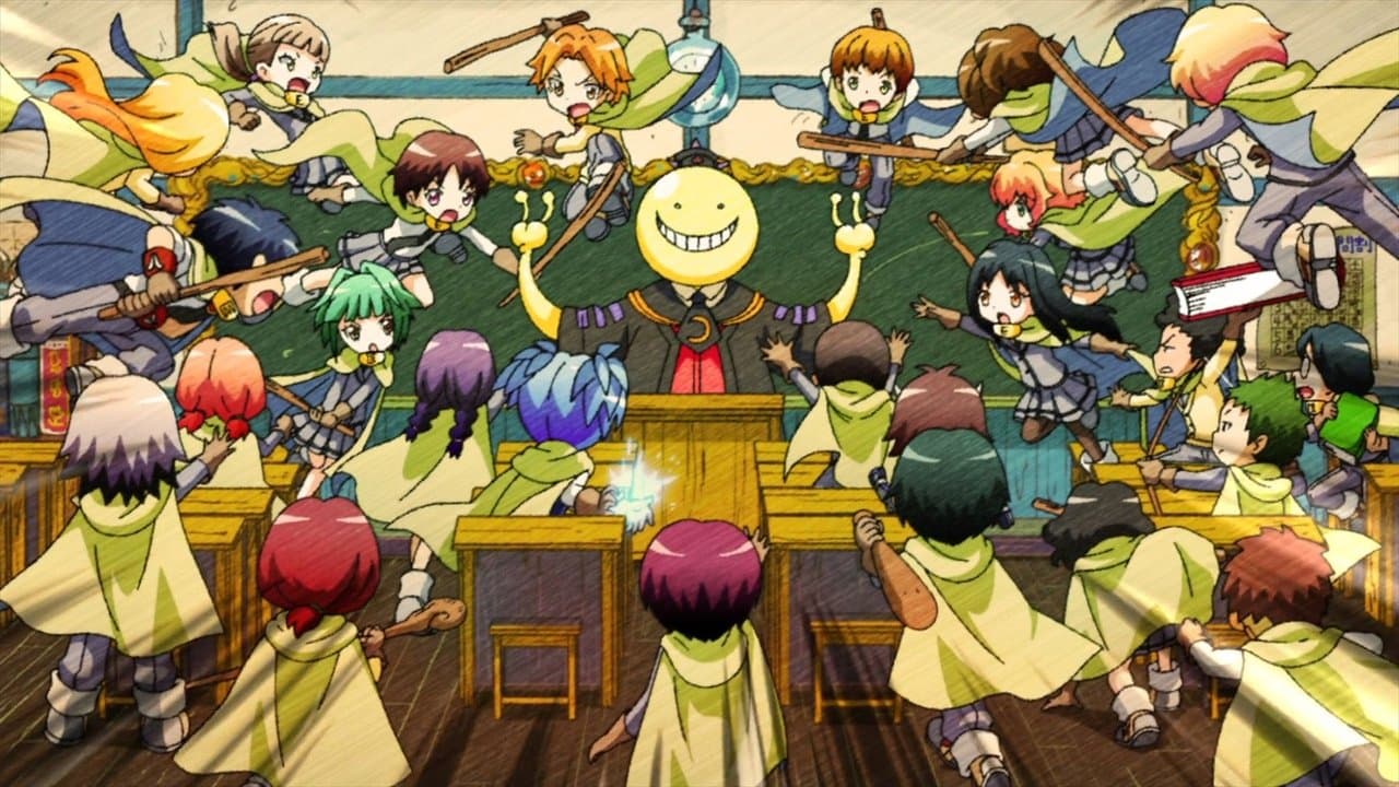 Szene aus Koro Sensei Quest!