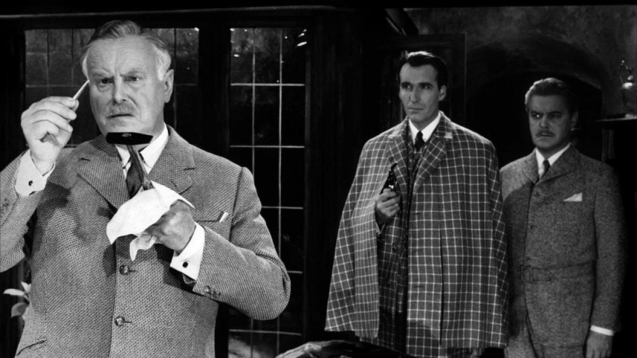 Szene aus Sherlock Holmes und das Halsband des Todes