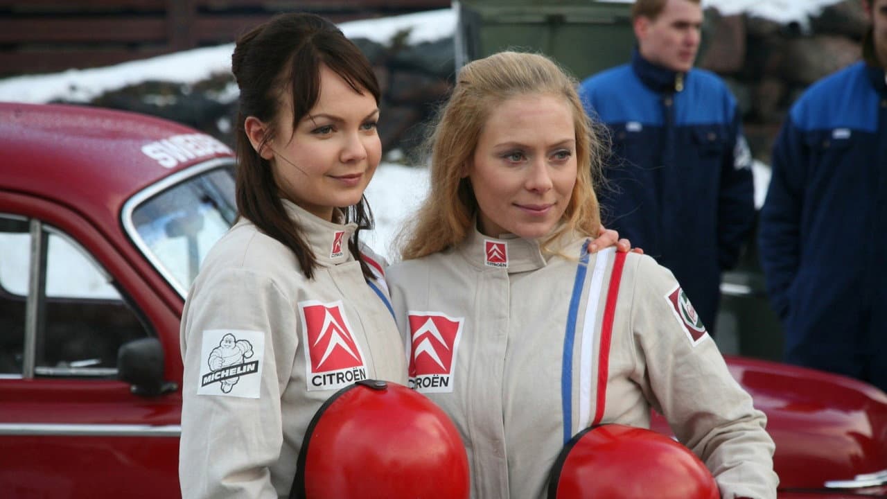 Szene aus Rallye-Bräute