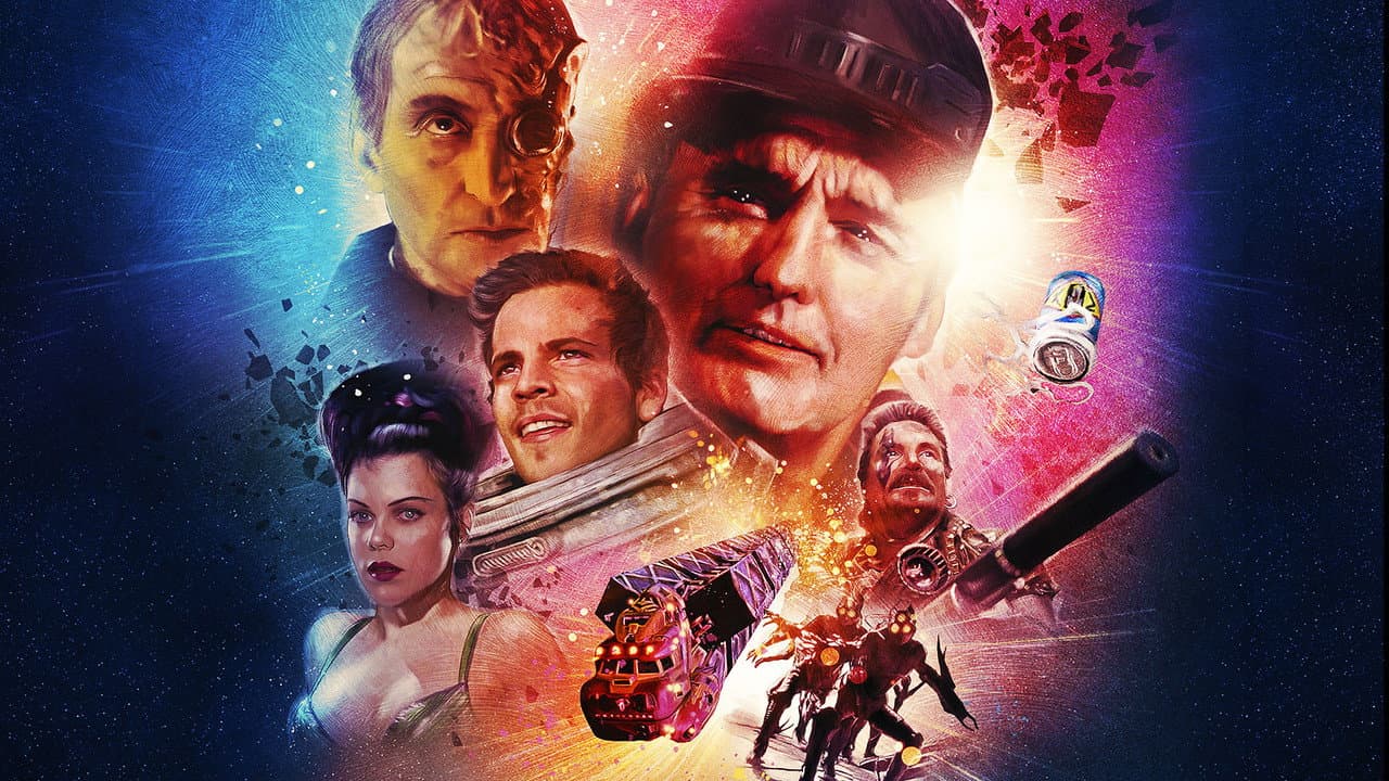 Szene aus Space Truckers