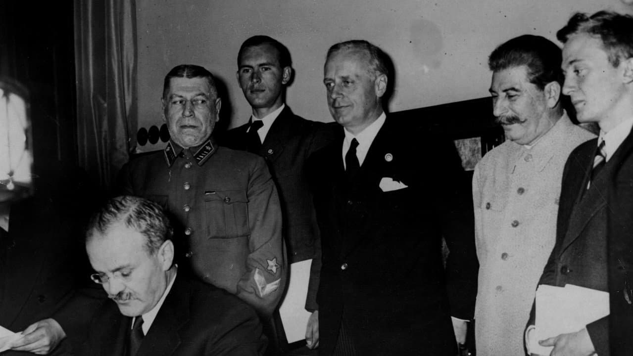 Szene aus Der Hitler-Stalin-Pakt
