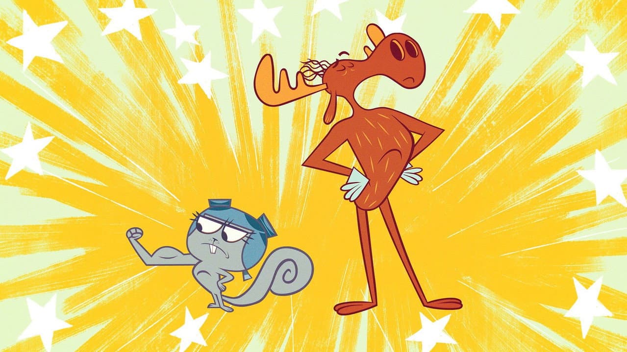 Szene aus Die Abenteuer von Rocky & Bullwinkle