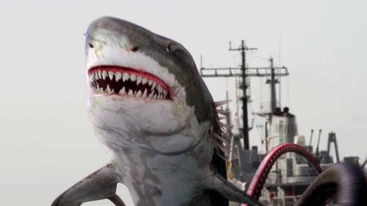 Szene aus Sharktopus vs. Whalewolf