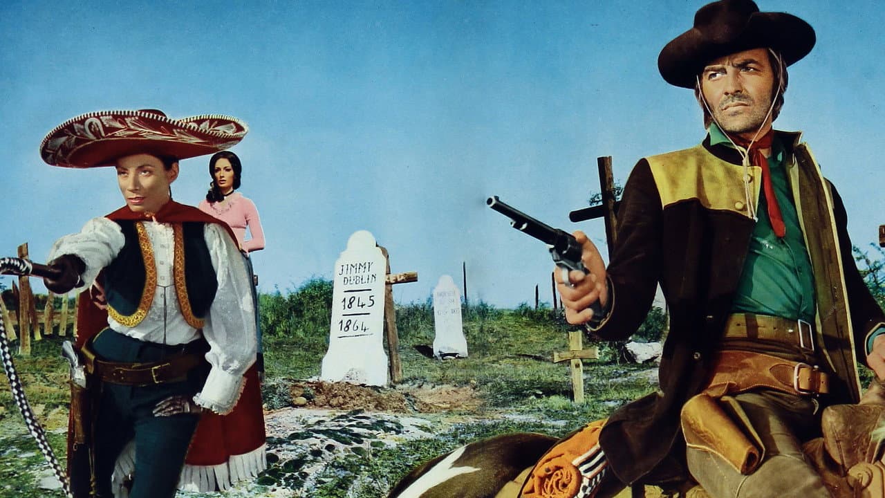 Szene aus Django, eine Pistole für hundert Kreuze