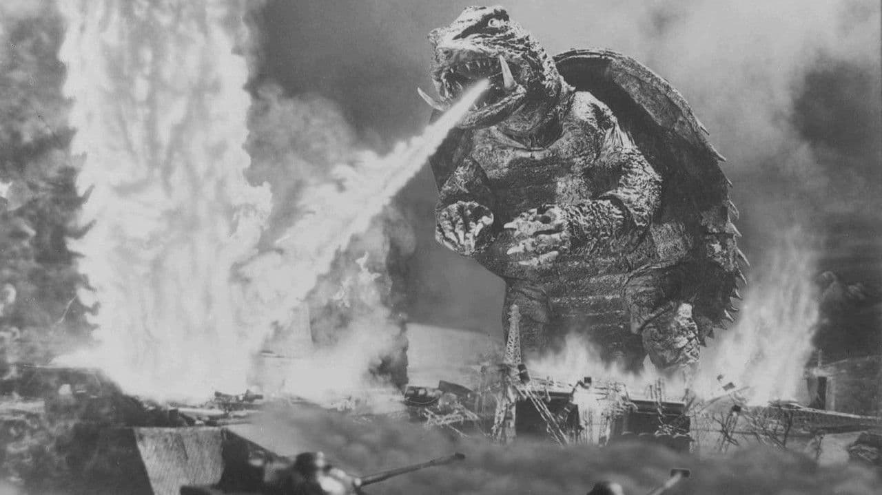 Szene aus Gamera - Frankensteins Monster aus dem Eis