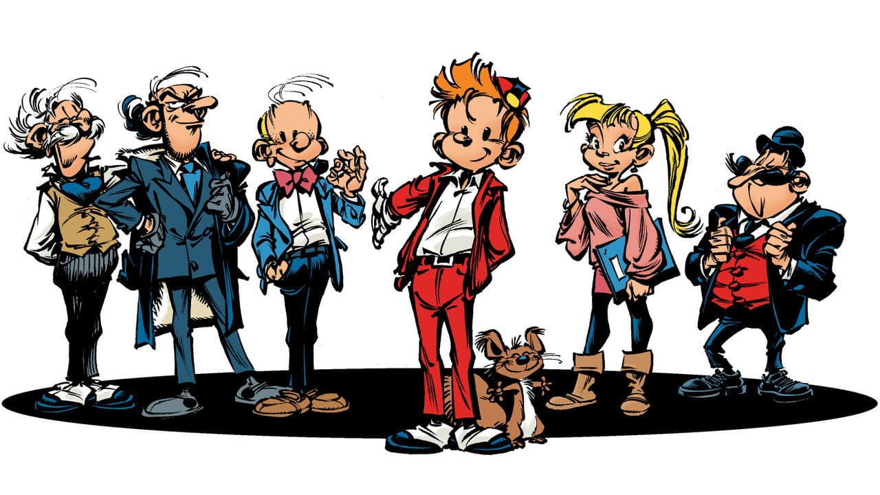 Szene aus Spirou und Fantasio