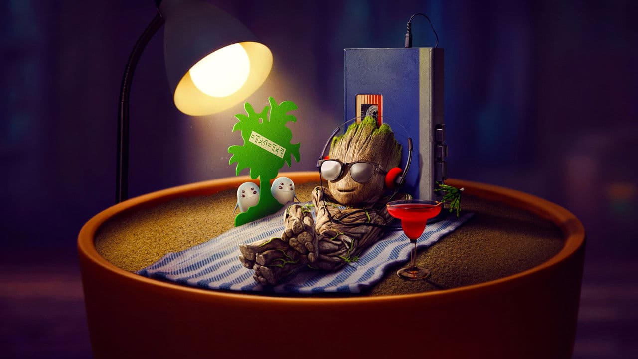 Szene aus Ich bin Groot