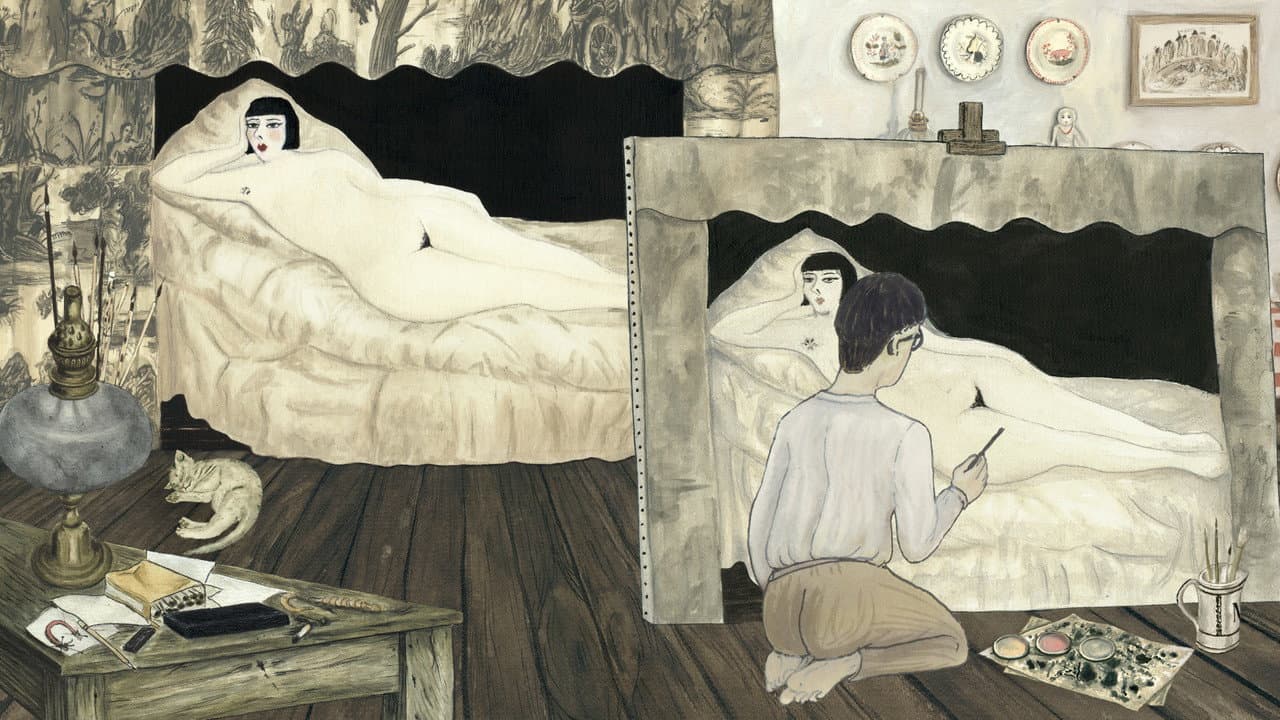 Szene aus Mademoiselle Kiki und das Leben in Montparnasse