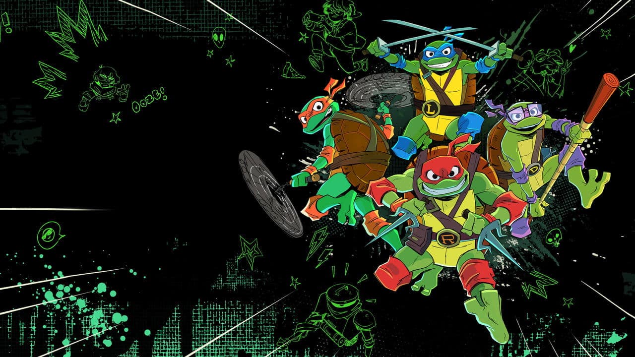 Szene aus Die Abenteuer der Teenage Mutant Ninja Turtles