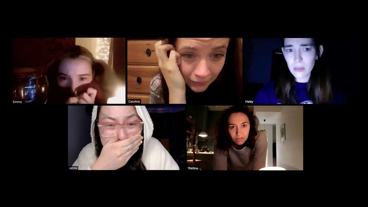 Szene aus Host - Something Dark Has Joined the Meeting