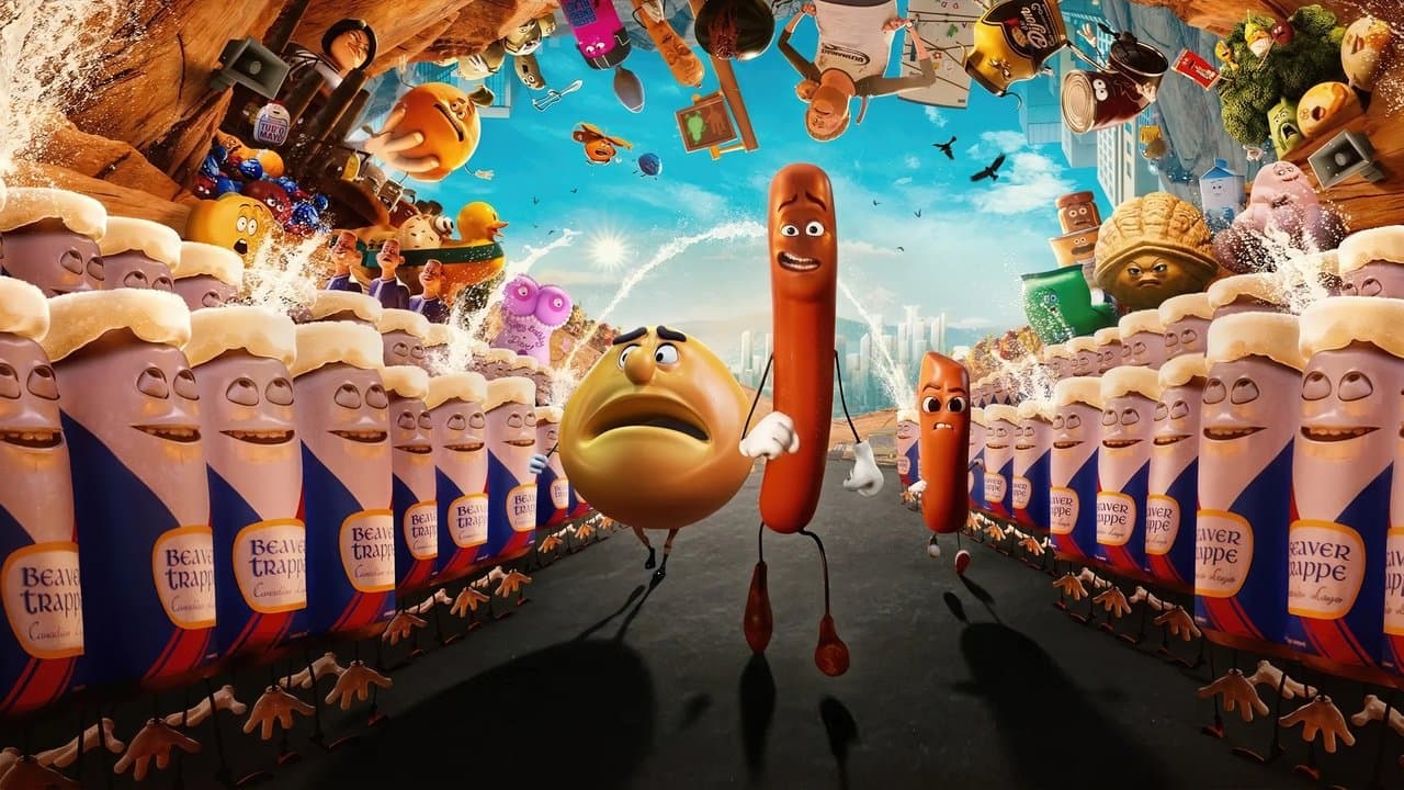 Szene aus Sausage Party: Foodtopia