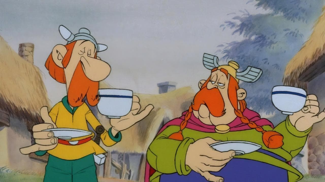 Szene aus Asterix bei den Briten