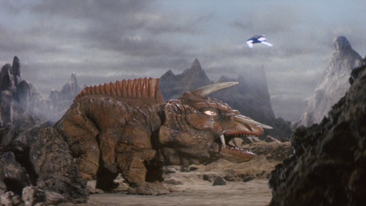 Szene aus Gamera gegen Jiggar - Frankensteins Dämon bedroht die Welt