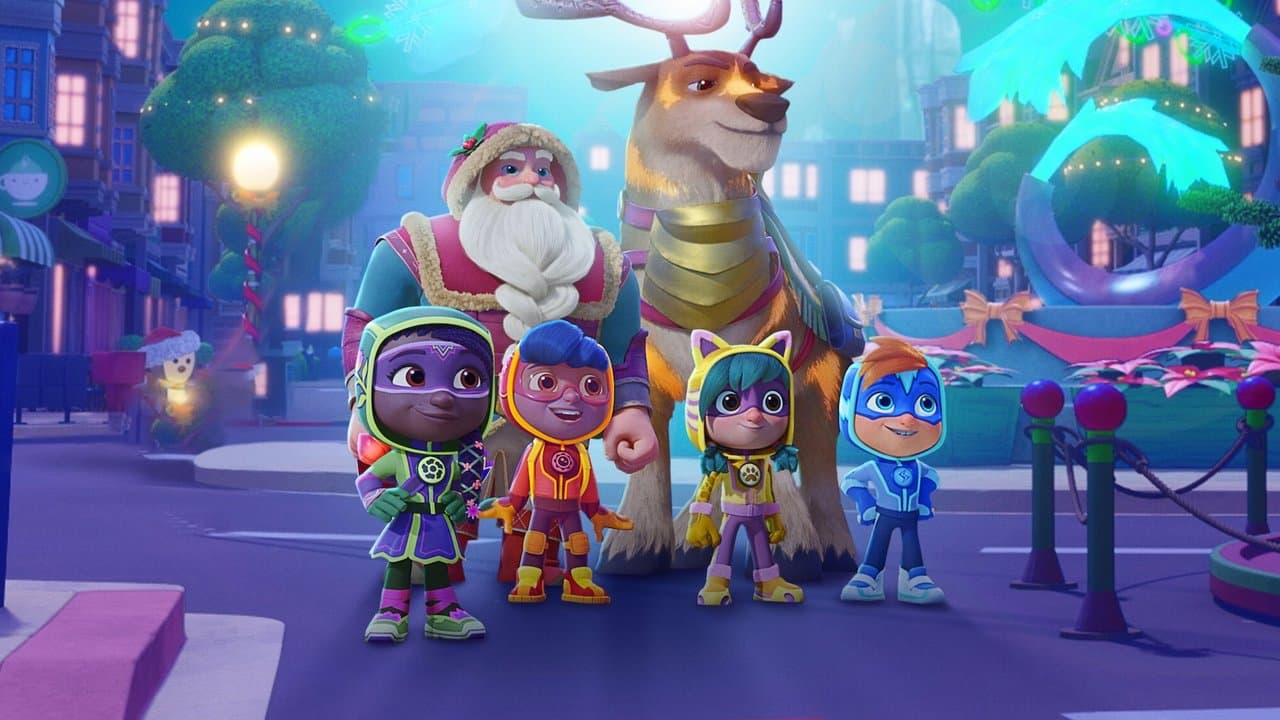 Szene aus The Action Pack Saves Christmas