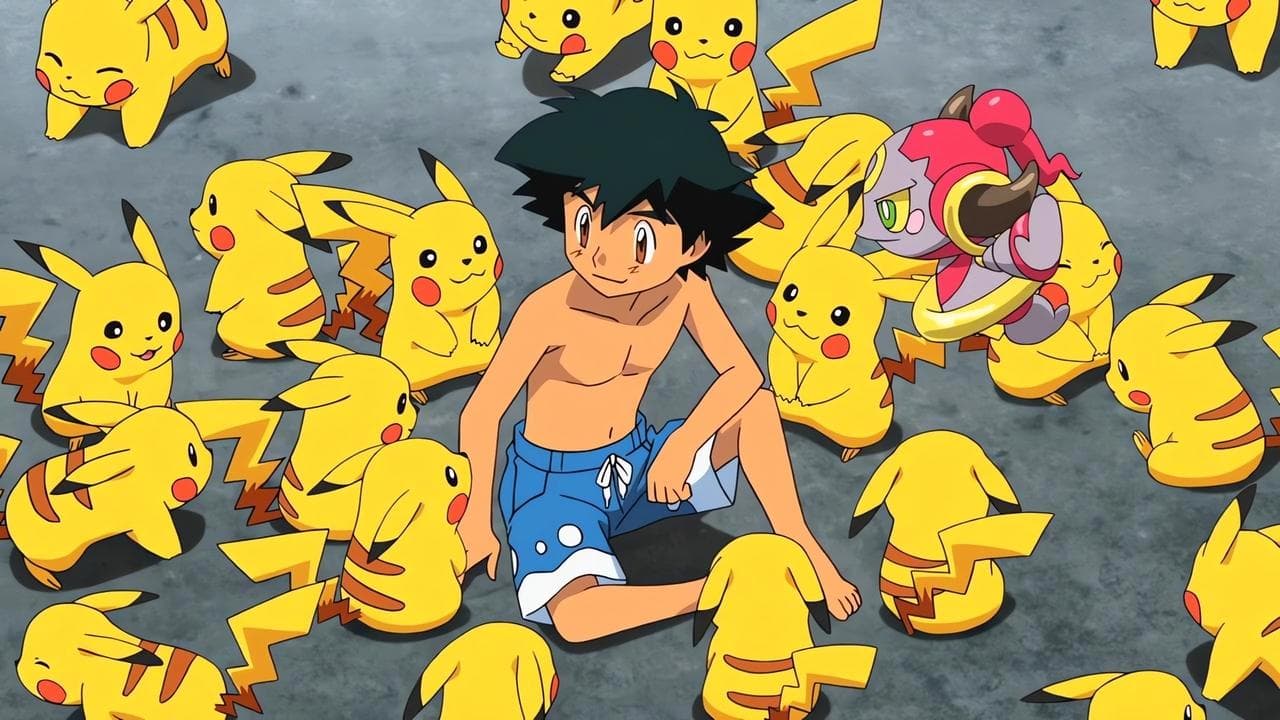 Szene aus Pokémon 18: Hoopa und der Kampf der Geschichte