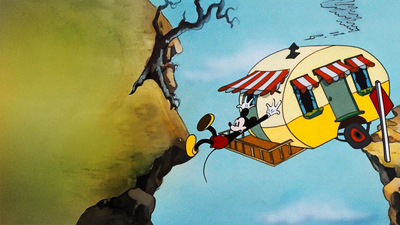 Szene aus Mickys Wohnwagen