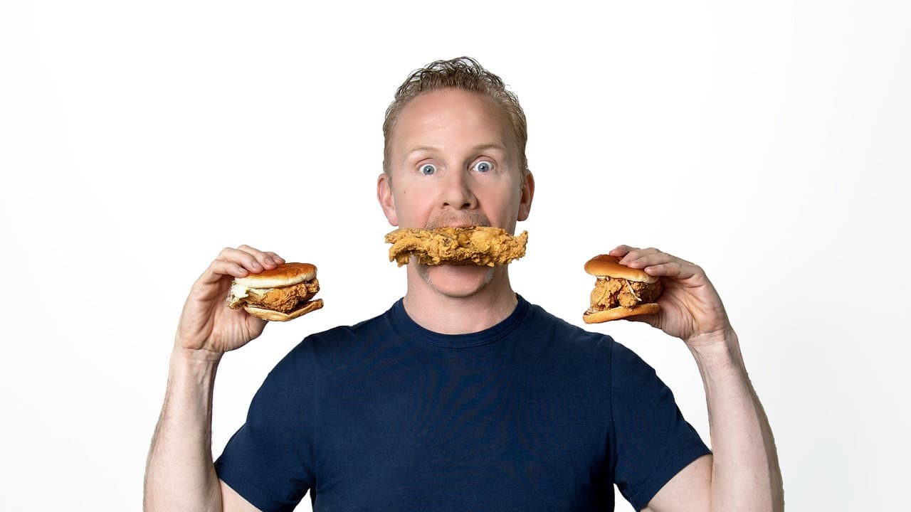 Szene aus Super Size Me 2: Heiliges Huhn