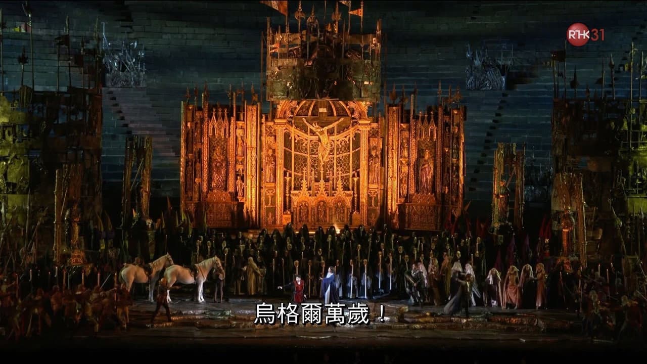 Szene aus Arena di Verona: Il Trovatore