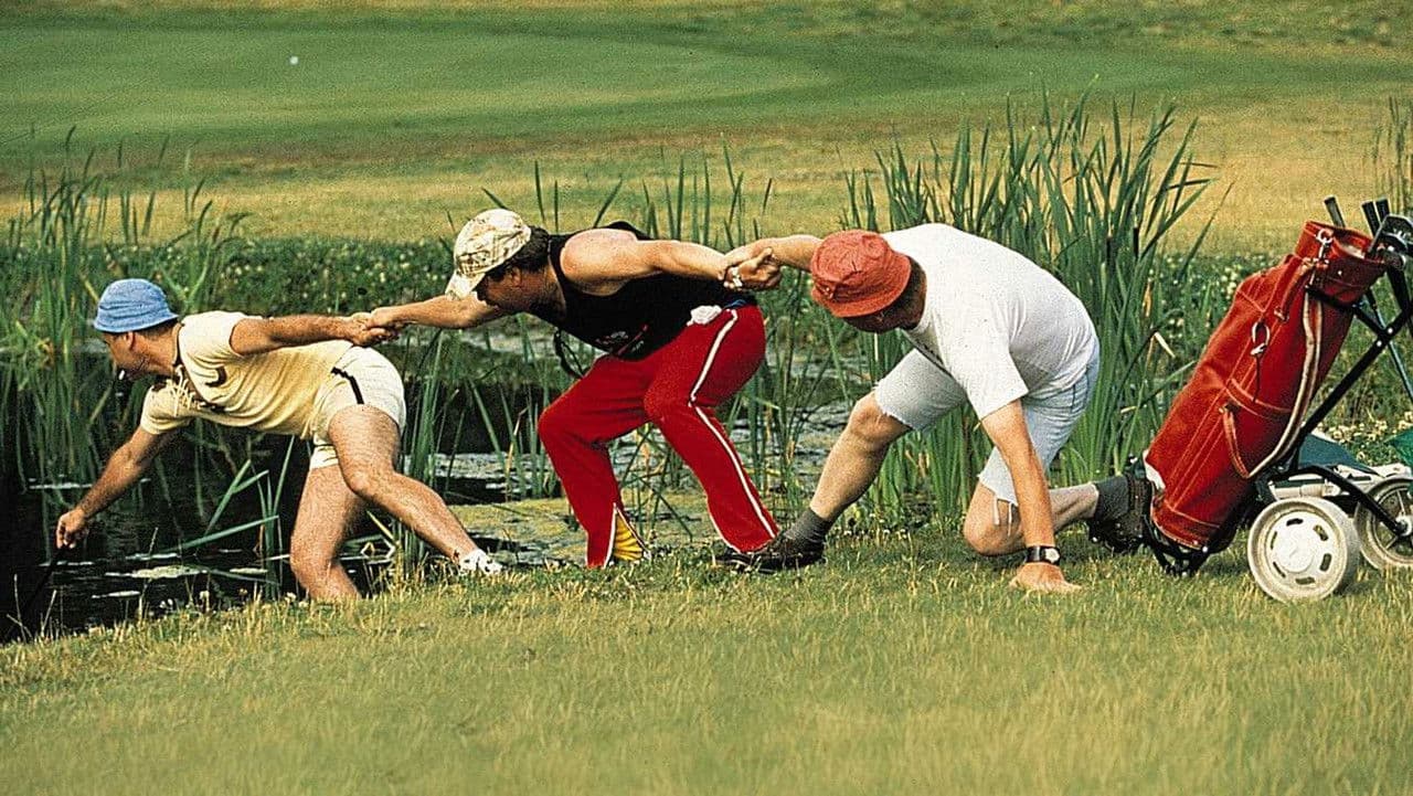 Szene aus Den ofrivillige golfaren