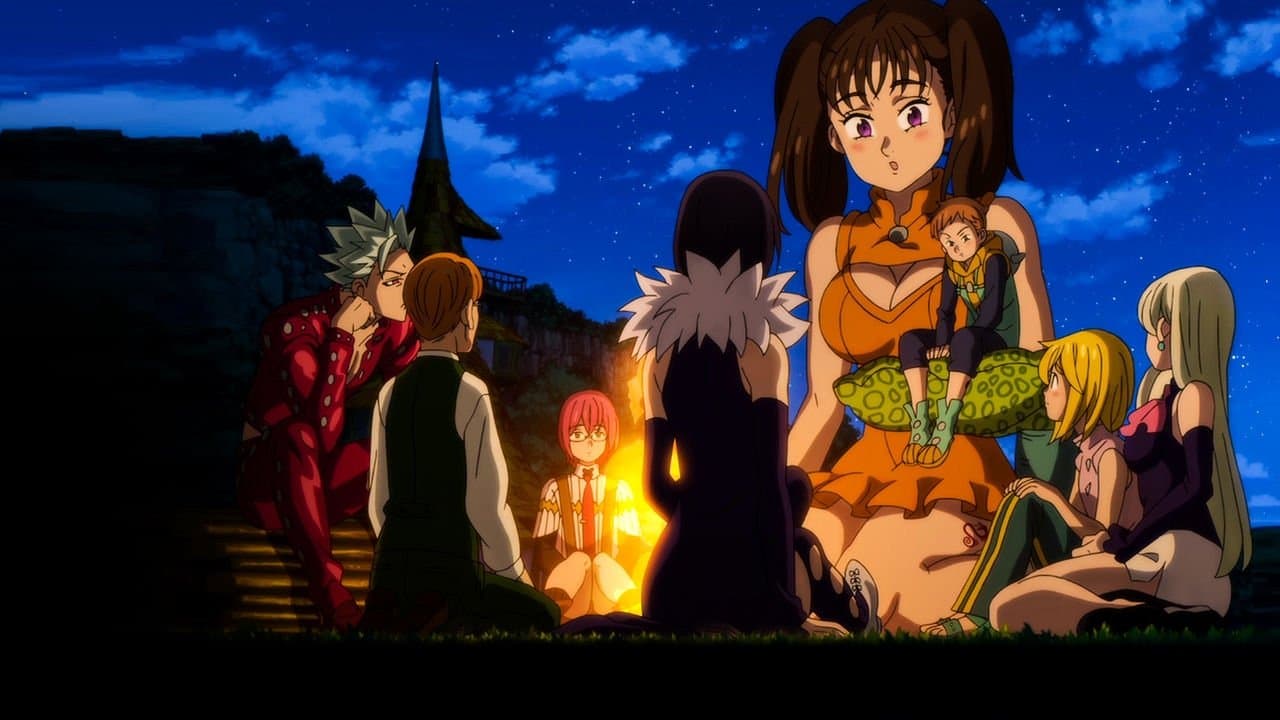 Szene aus The Seven Deadly Sins: Prisoners of the Sky